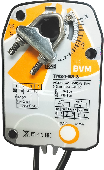 Электропривод BVM TM24-BS-3