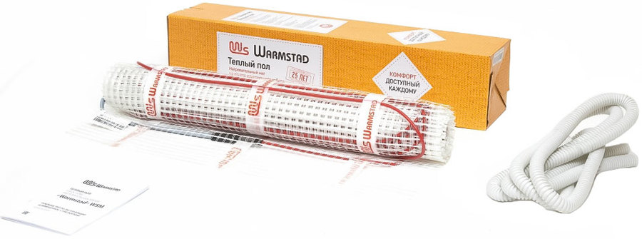 Нагревательный мат 1 м2 Warmstad WSM 175 Вт/1,20 кв.м