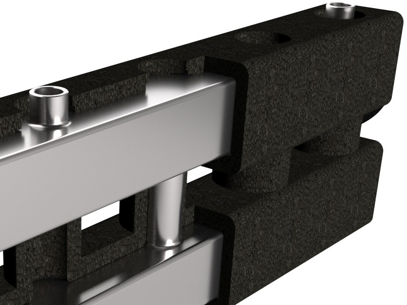 Коллекторы GIDRUSS BMSS-80-3D.EPP