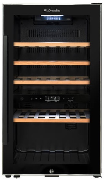 Отдельностоящий винный шкаф 22-50 бутылок LaSommeliere ECS51.2Z