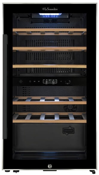 Отдельностоящий винный шкаф 22-50 бутылок LaSommeliere ECS31.2Z