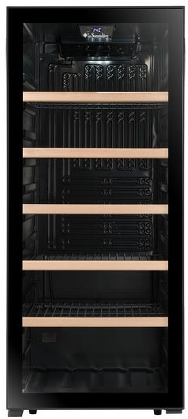 Отдельностоящий винный шкаф 101-200 бутылок LaSommeliere LS117BLACK