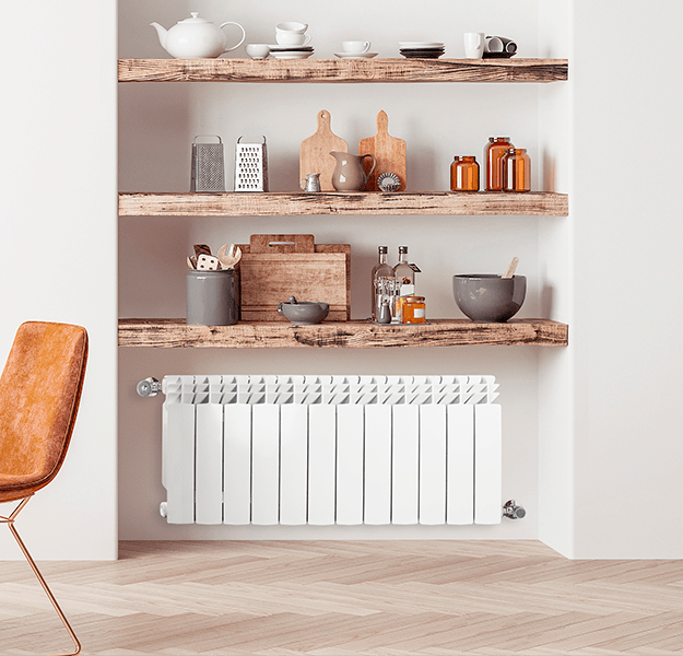 Биметаллический радиатор Fondital ALUSTAL PLUS 350/100 8 секций