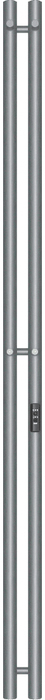 Электрический полотенцесушитель вертикальная лесенка Primoclima Sol R C E Graphite 150*6 2