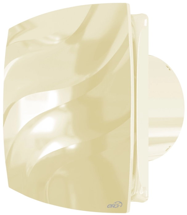 Вытяжка для ванной диаметр 100 мм ERA WAVE 100C Ivory
