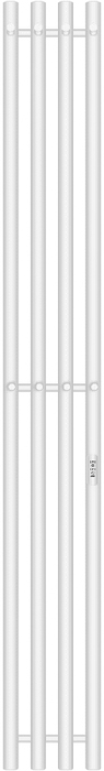 Электрический полотенцесушитель вертикальная лесенка Primoclima Sol R C E White 150*18 4
