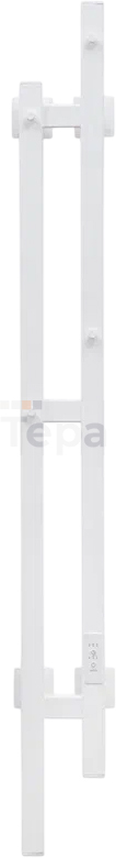Электрический полотенцесушитель вертикальная лесенка Тера Гротекс Квадро 80х1100 белый