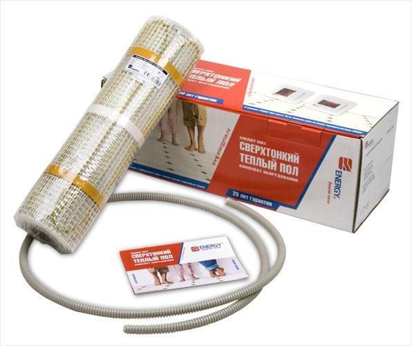 Нагревательный мат 1 м2 Energy Mat 1,65 - 260 Вт
