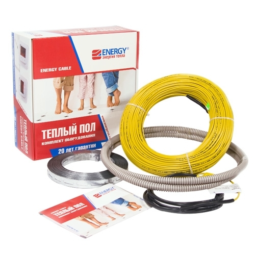Нагревательный кабель 6 м2 Energy Cable 600
