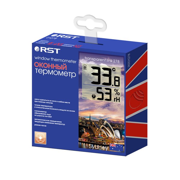 Термометр Rst 01278 цифровой