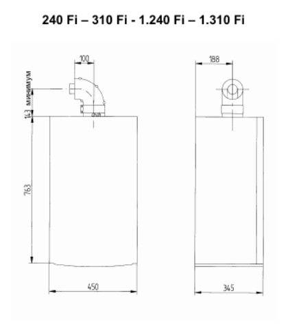 Настенный газовый котел Baxi LUNA 3 Comfort 1.310 Fi