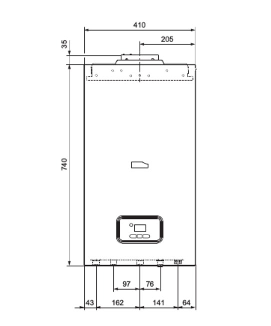 Настенный газовый котел Protherm Gepard 23 MTV (0010015238)