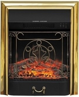 Классический очаг 2D Royal Flame Majestic FX Brass