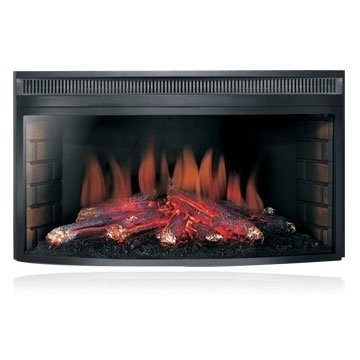 Широкий очаг 2D InterFlame Panoramic 33W LED FX