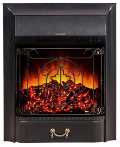 Классический очаг 2D InterFlame Fobos FX M Brass/Black