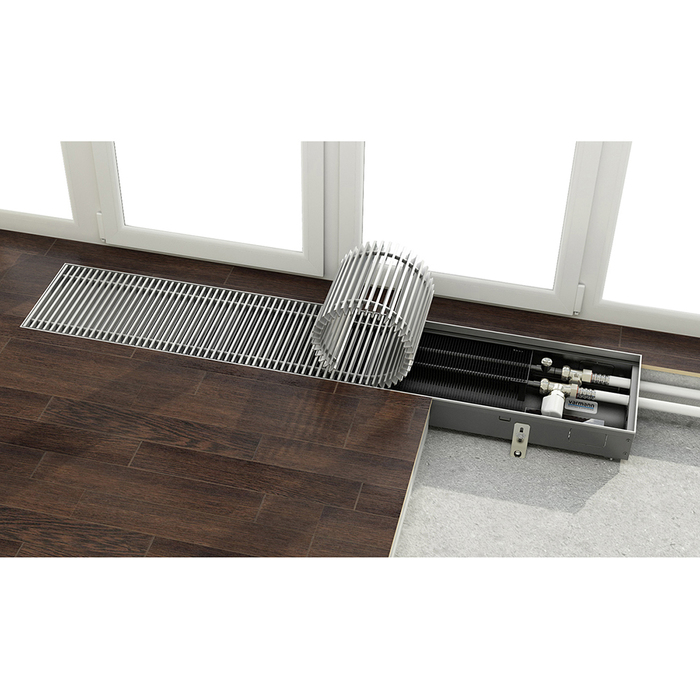 Внутрипольный конвектор Varmann Ntherm 180х90х1600 из стали