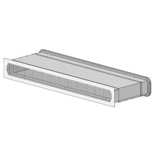 Комплект воздуховодов с фильтром и алюминиевыми решетками Dantherm для 40T (094271)