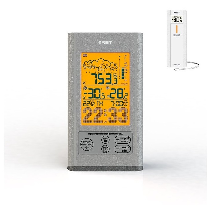 Цифровая метеостанция Rst 02577 настольная
