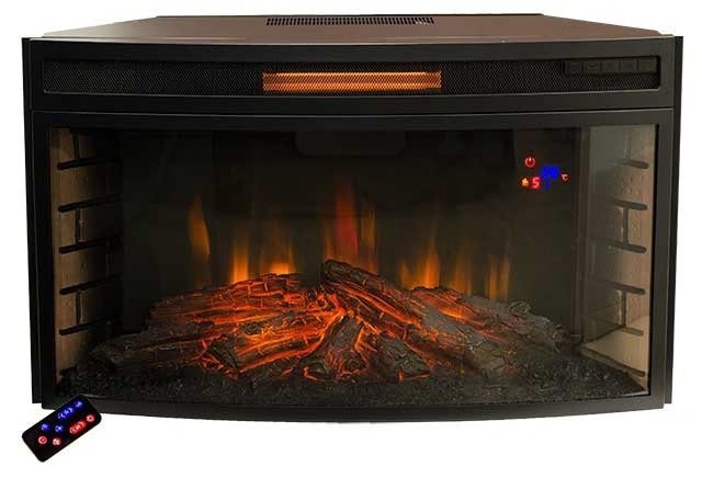 Широкий очаг 2D Real-Flame Firespace 33W S IR