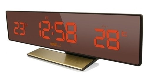 Часы без проекции BVItech BV-43BrY для школы