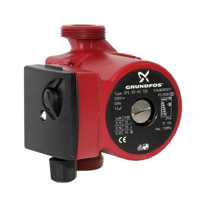 Циркуляционный насос Grundfos UPS25-40 130 1x230V 50Hz 9H