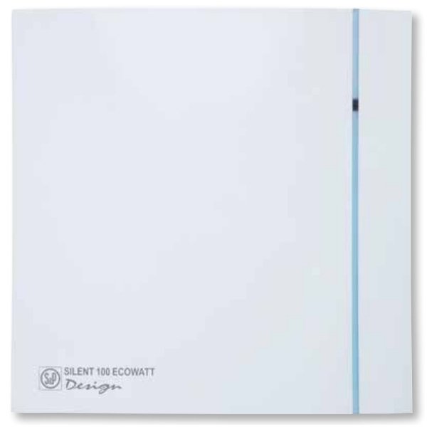 Вытяжка для ванной диаметр 100 мм Soler & Palau SILENT-100 CRZ DESIGN ECOWATT