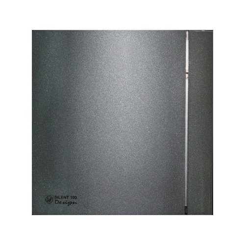 Вытяжка для ванной диаметр 100 мм Soler & Palau SILENT-100 CRZ GREY DESIGN-4C (230V 50)