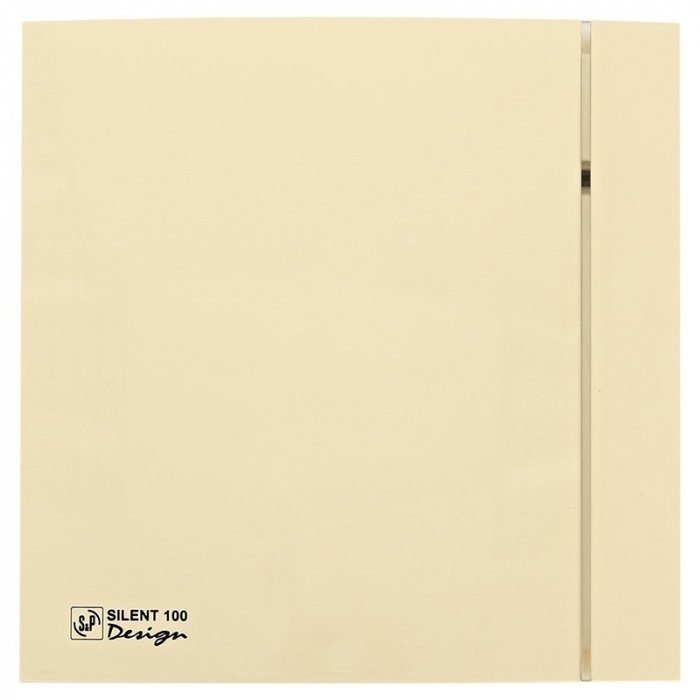 Вытяжка для ванной диаметр 100 мм Soler & Palau SILENT-100 CRZ IVORY DESIGN-4C (230V 50)