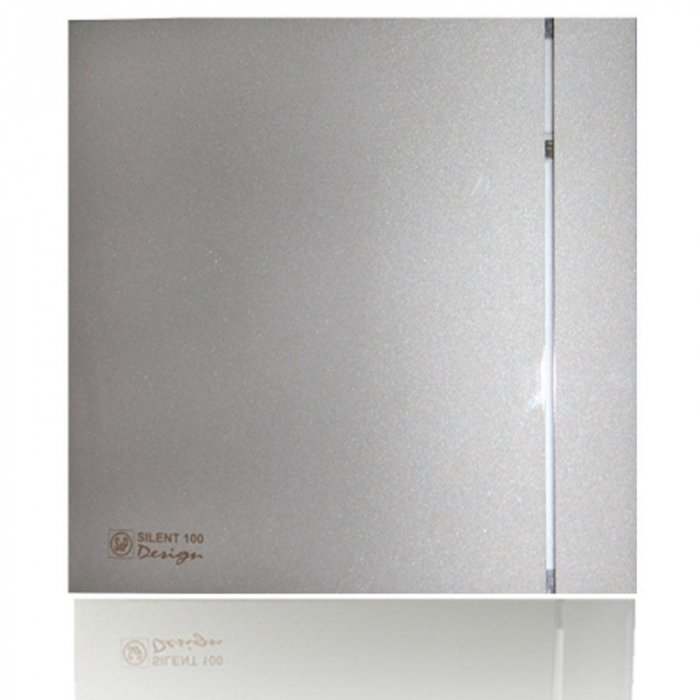 Вытяжка для ванной диаметр 100 мм Soler & Palau SILENT-100 CZ SILVER DESIGN