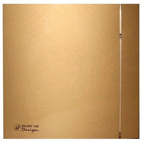 Вытяжка для ванной диаметр 100 мм Soler & Palau SILENT-100 CZ GOLD DESIGN-4C