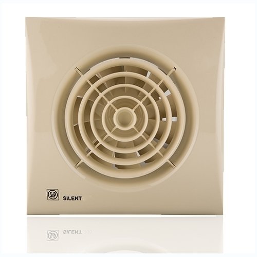 Вытяжка для ванной диаметр 120 мм Soler & Palau SILENT-200 CZ CHAMPAGNE