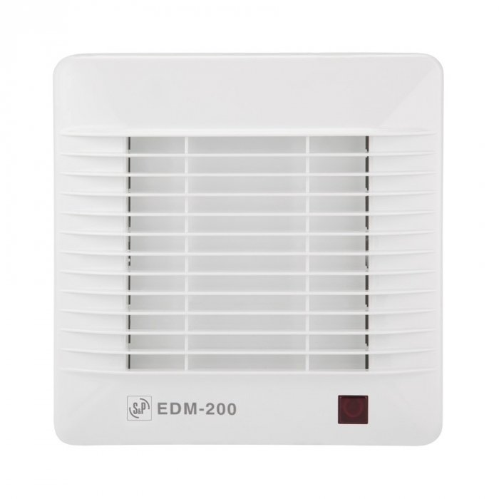 Вытяжка для ванной диаметр 120 мм Soler & Palau EDM 200S
