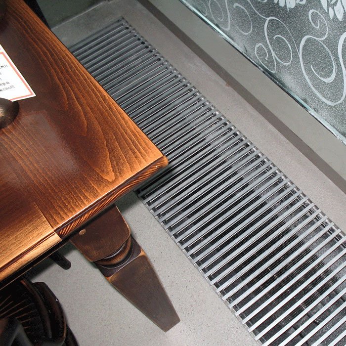 Внутрипольный конвектор КЗТО Бриз 200x120x900 1то