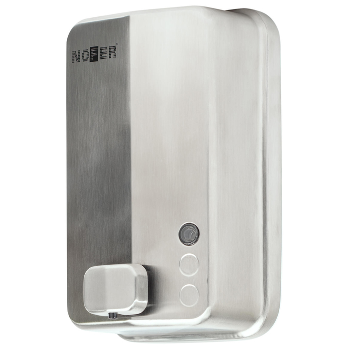 Для мыла Nofer INOXevo матовый 1200 мл (03050.S)