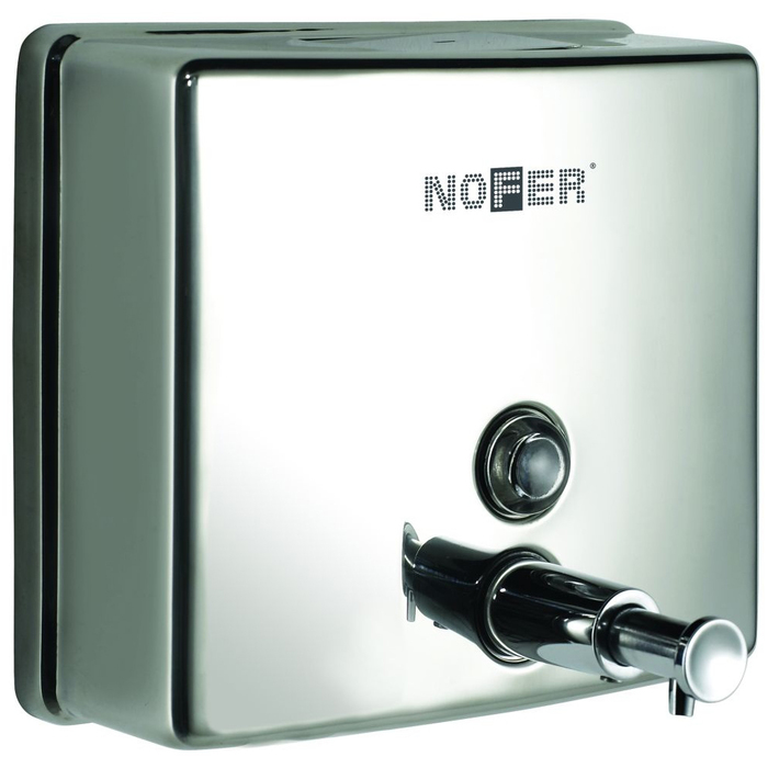 Для мыла Nofer INOX глянцевый квадратный 1200 мл (03004.B)
