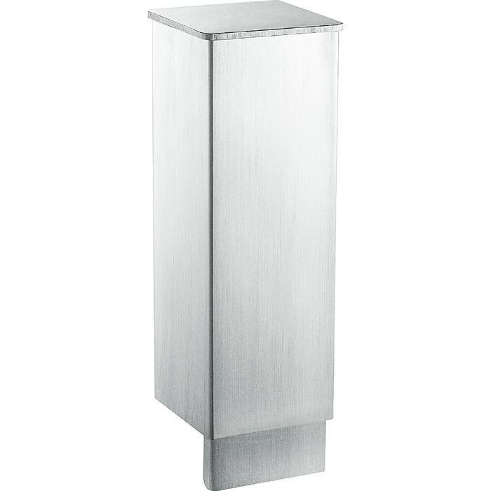Для мыла Nofer INOX матовый прямоугольный 300 мл (03025.S)