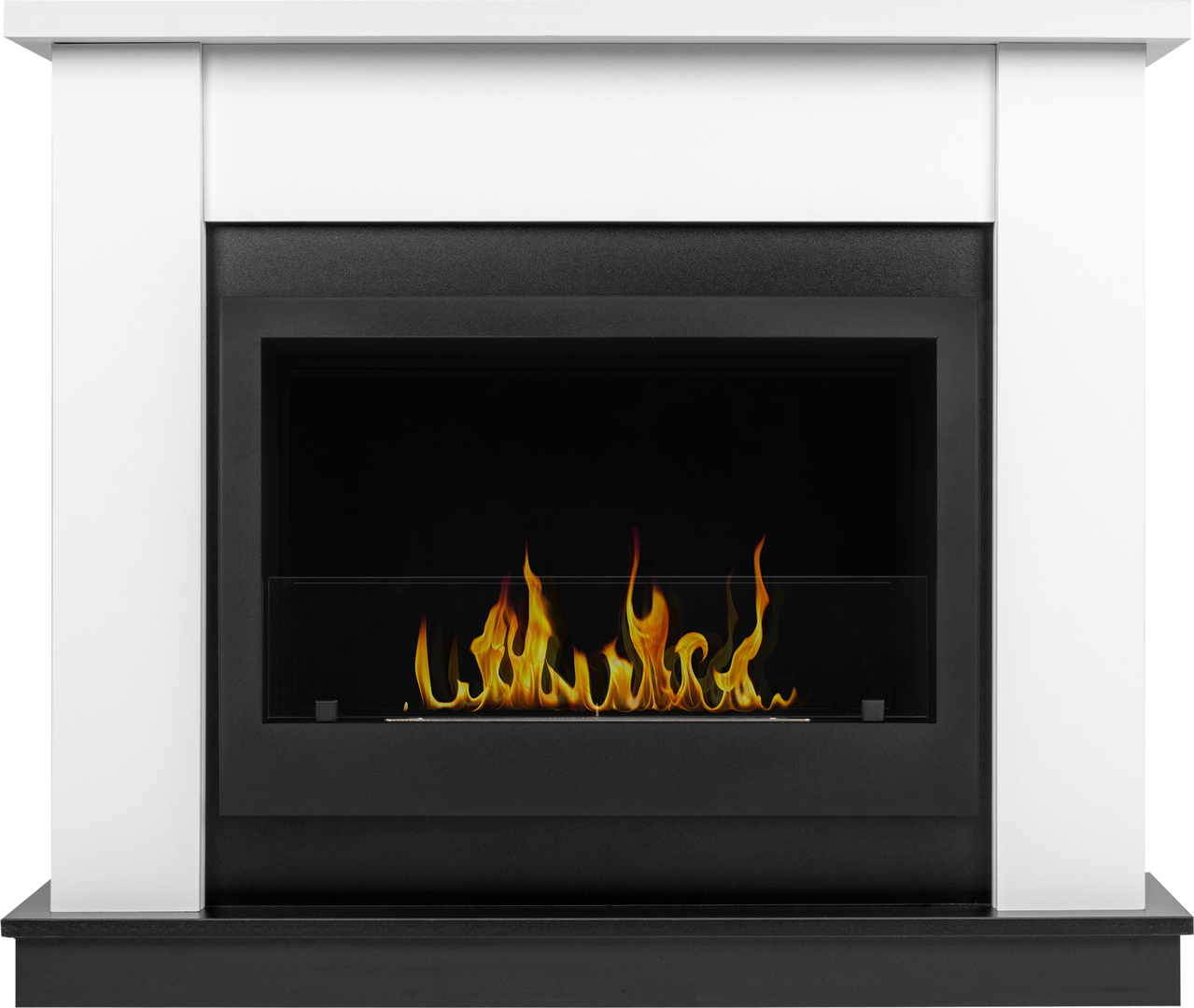 Напольный биокамин Firelight BFP/P-2520 с порталом Canto 25 белый