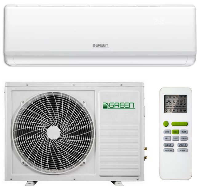 Настенный кондиционер Green Triumph TSI/TSO-24 HRSY2 с Wi-Fi модулем