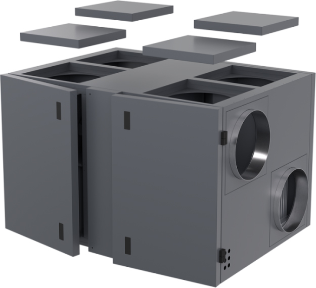 Приточно-вытяжная установка Zilon ZPVR-N 3200 UEL EC