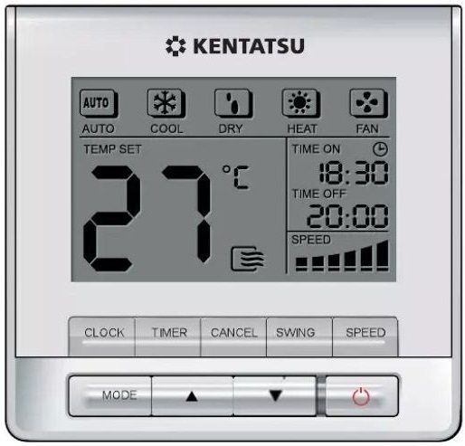 Пульт Kentatsu KWC-311A
