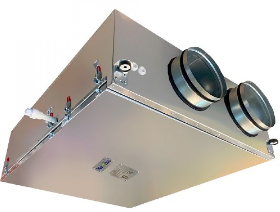 Приточно-вытяжная установка Naveka Node1-400(25m)/RP,VEC(B190),E2.3 Compact с пультом TS4