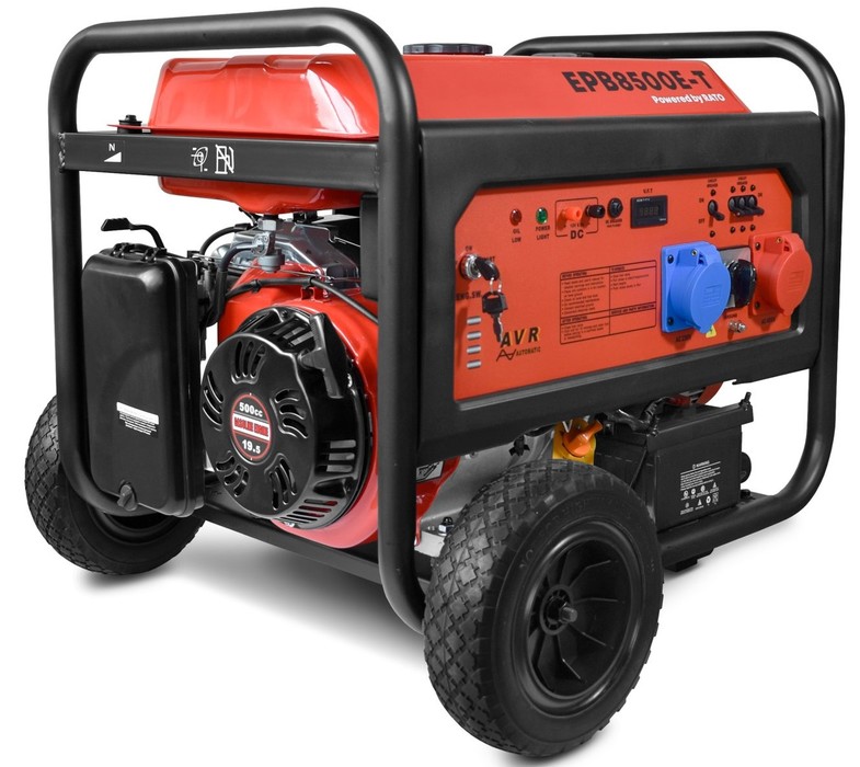 Бензиновый генератор REDVOLT EPB8500E-T