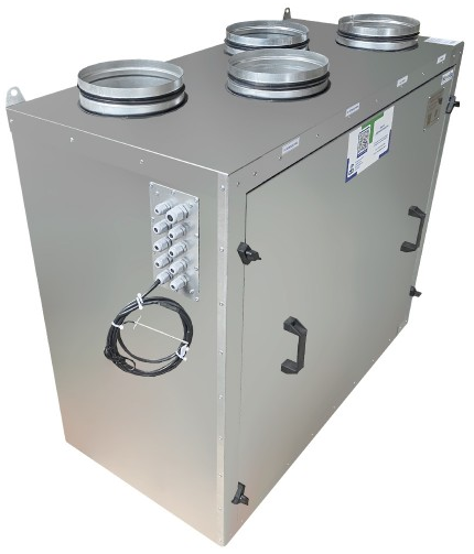 Приточно-вытяжная установка Naveka Node3-400(50m)/RR,VEC(B190),E0.8 Vertical с пультом TS4