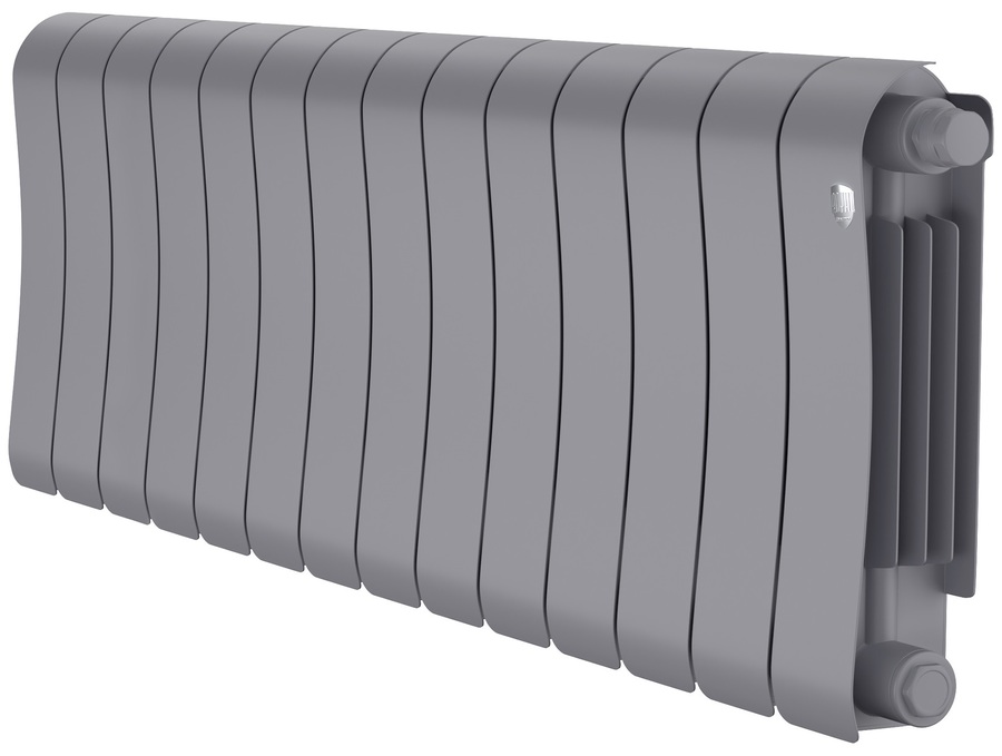 Биметаллический радиатор Royal Thermo Infinity 300 Silver Satin VR80 - 14 секц.