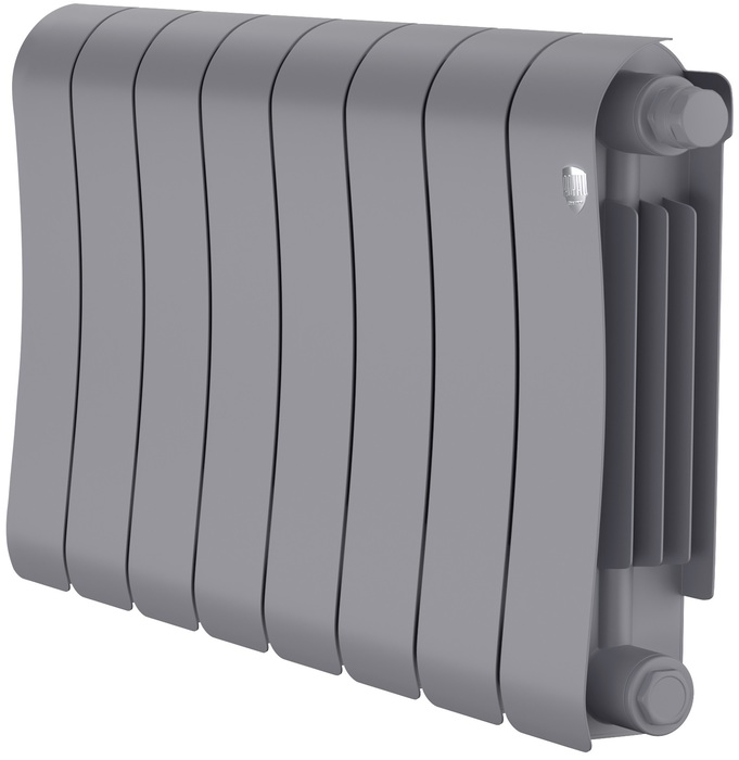 Биметаллический радиатор Royal Thermo Infinity 300 Silver Satin VR80 - 8 секц.