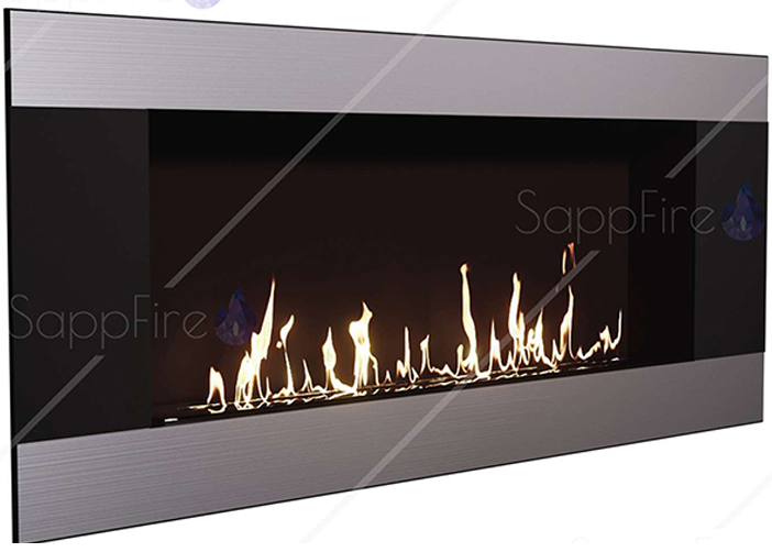 Настенный биокамин Sappfire Mercury Horizontal 1200