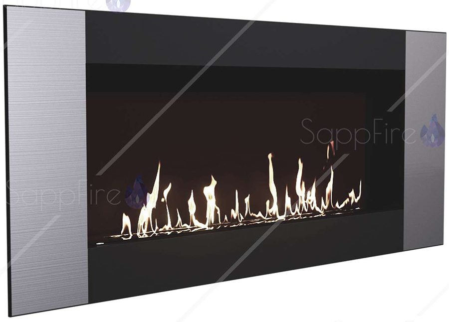 Настенный биокамин Sappfire Mercury Vertical 1200