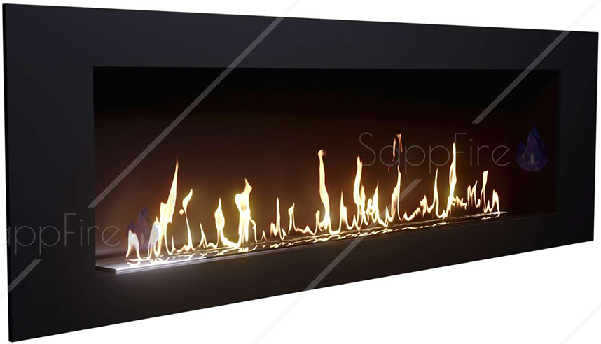 Настенный биокамин Sappfire Mercury 900 Black