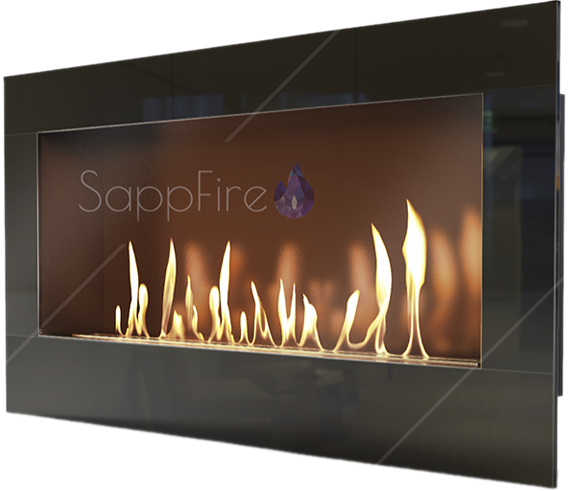 Настенный биокамин Sappfire Mercury Stemalit 1800