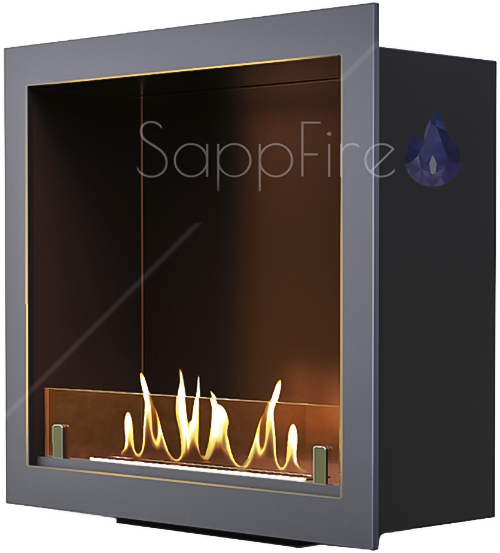 Напольный биокамин Sappfire Каминная вставка для встраивания Black 600